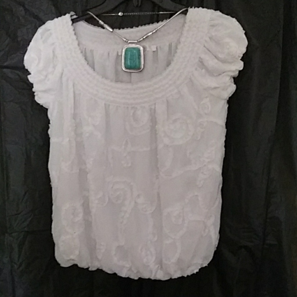 white blouse